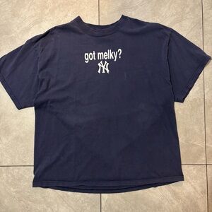 Vintage 2006 New York Yankees Got Melky? Melky Cabrera 28 Tee 2xl
